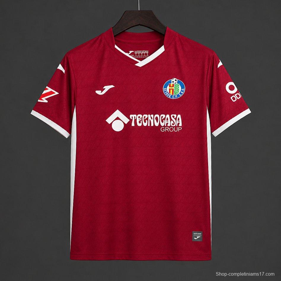 2627 Getafe CF Away Red Jersey