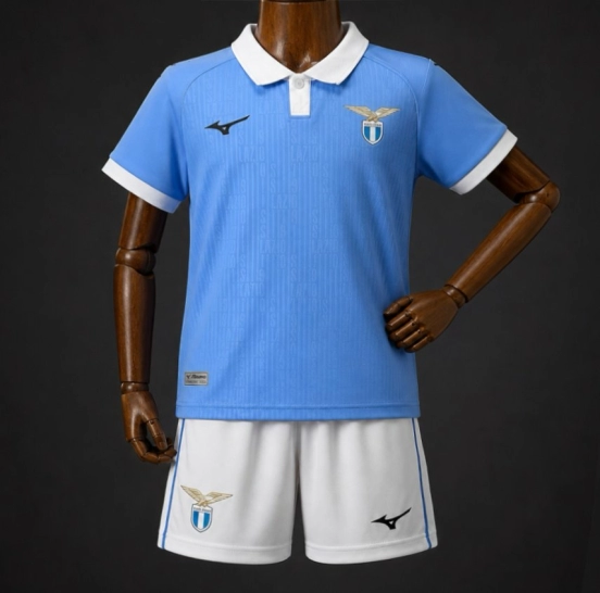 26/27 Kids SS Lazio Home Jersey