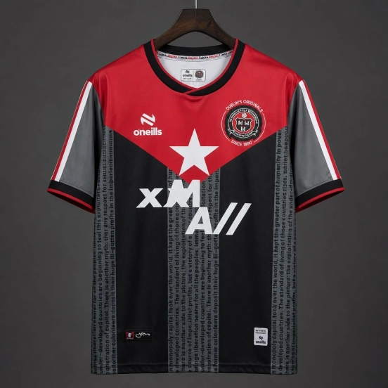 26/27 Bohemian FC x Massive Attack 2026 FAI Cup / Third Jersey