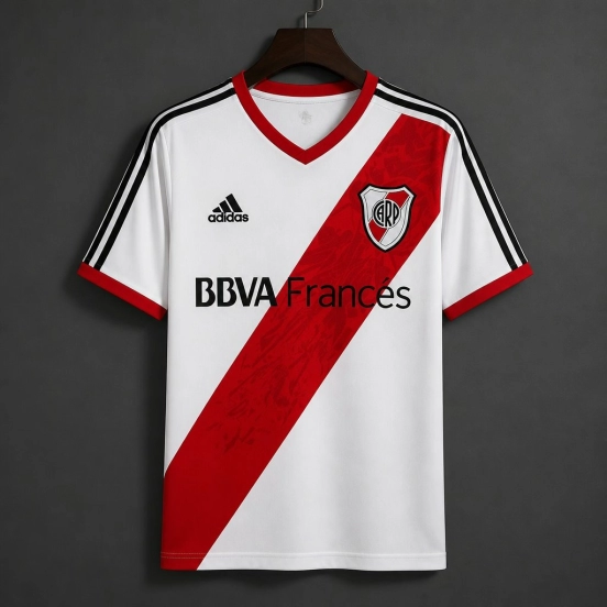 Retro 13/14 River Plate Home White Jersey